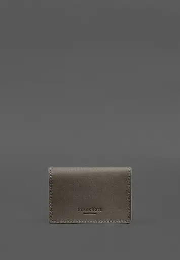 Кожаная обложка для пенсионного удостоверения темно-бежевая - фото 5