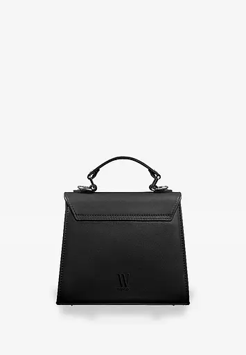 Жіноча шкіряна сумка Futsy Чорна - фото 5