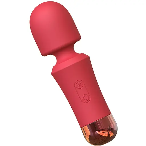 Міні-масажер-вібратор Crushious Wanda Mini перезаряджуваний теракотовий 12.5 х 3.6 см - фото 3