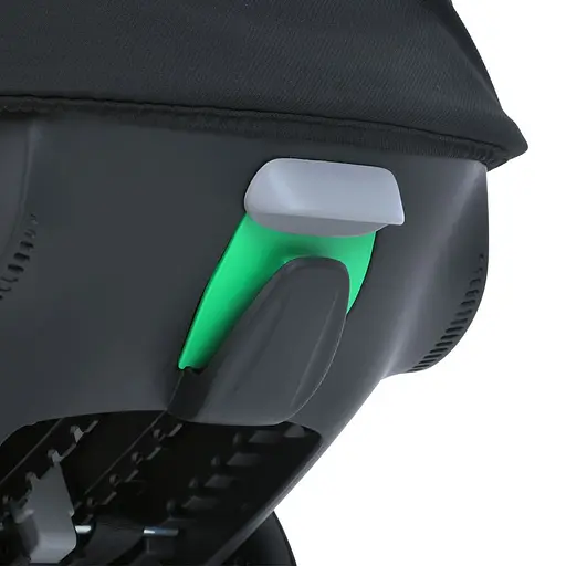 Автокрісло-бебікокон El Camino i-FLOW i-SIZE R129, для зросту 40-87 см, 3-точкове, з боковим захистом, Чорне - фото 9