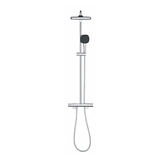 Душова система термостатична Grohe QuickFix Vitalio Comfort System 250 Cube 26696001, Хром - фото 4