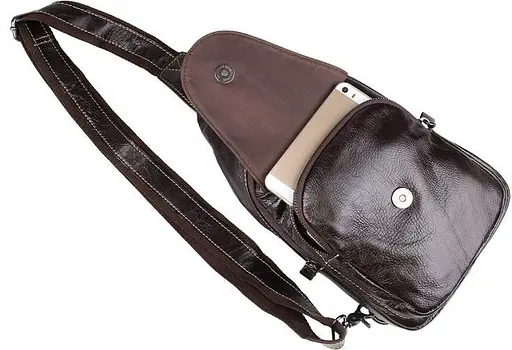 Чоловіча шкіряна сумка Vintage 23х45,5х4 см sum0014993 - фото 7