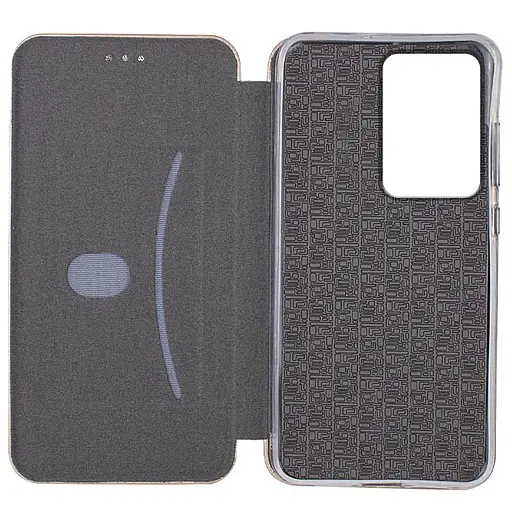 Шкіряний чохол-книжка Classy для Motorola Moto G85 Золотий - фото 3