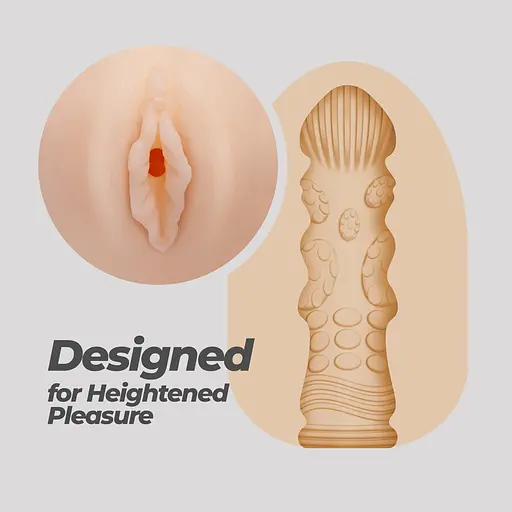 Мастурбатор яйце Crushious Ezy Egg Tne Expert (тілесний) - фото 19