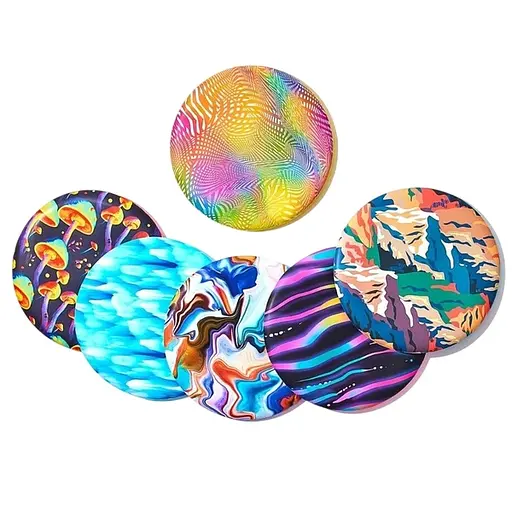 Фрісбі Waboba Wingman Світлові смуги 15 см (2986096054326) - фото 3