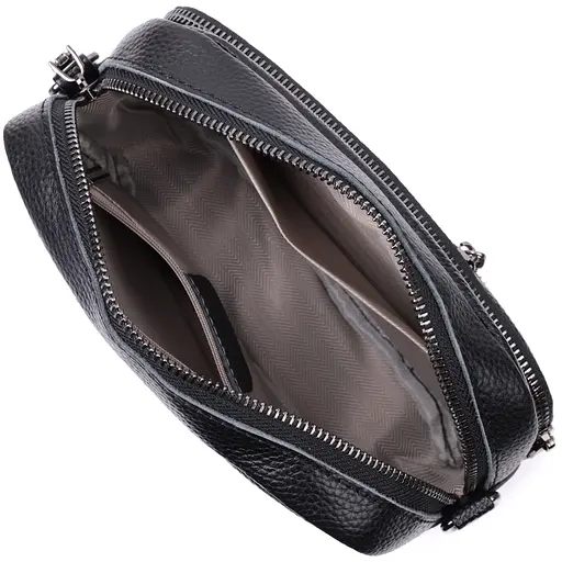 Кожаная женская сумка Vintage 21х14х8 см sum0026588 - фото 9