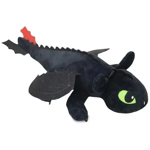 М'яка іграшка Дракоша Копиця 00688-8 Чорний - фото 1