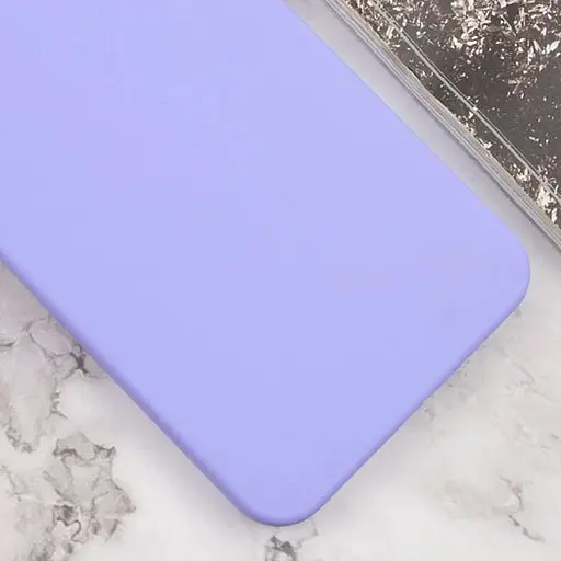 Чохол Lakshmi Silicone Cover Full Camera (AAA) для Xiaomi Redmi Note 14 Pro 5G Бузковий / Dasheen - фото 2