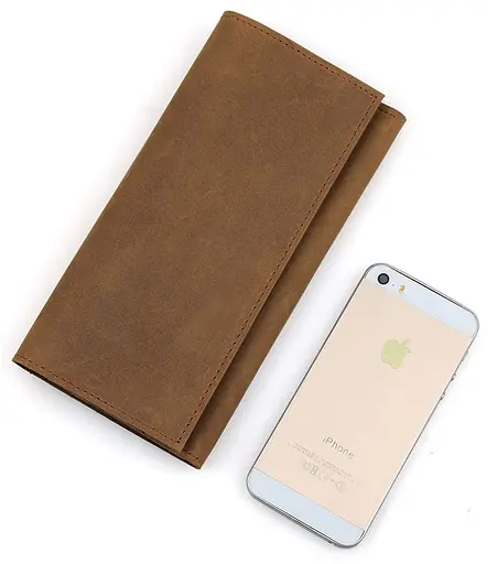 Человек кожаный кошелек Vintage 19x10 см acs0016970 - фото 2