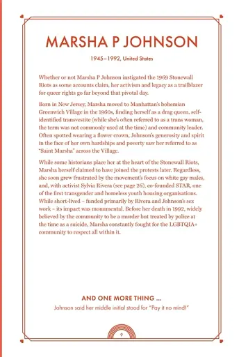 The Little Book of Pride Heroes. Icons of the LGBTQIA+ community - фото 4