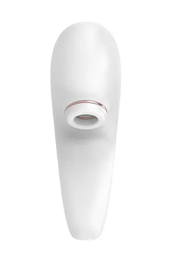 Вібратор з вакуумною стимуляцією для пар Satisfyer Pro 4 Couples 12.3 см білий - фото 4