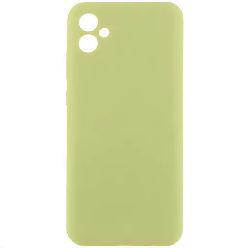 Чехол Lakshmi Silicone Cover Full Camera AA для Samsung Galaxy A06 Желтый/Mellow Yellow