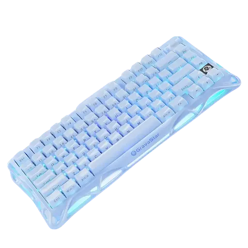 Клавиатура GravaStar K1 Ice Blue - фото 2