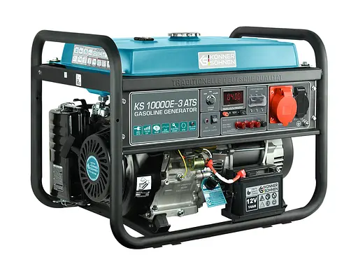 Генератор бензиновий Konner&Sohnen 7.5/8 кВт KS 10000E-3 ATS - фото 2