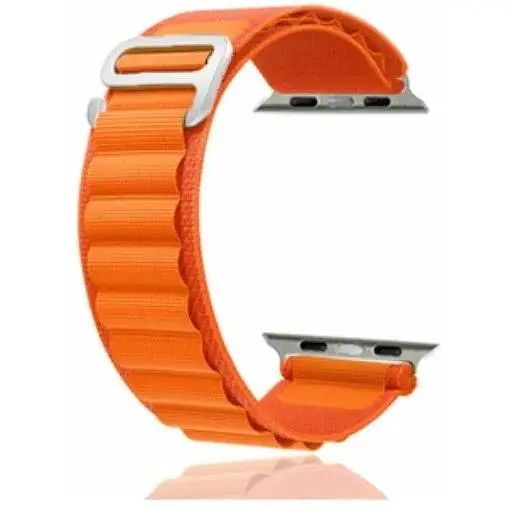 Ремешок DK для Apple Watch 38mm (Series 1 / 2 / 3) Polyester Alpine Loop (015173) (orange) - фото 2