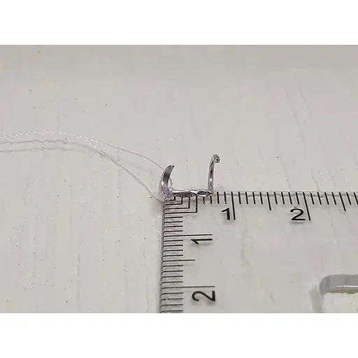 Срібна сережка-пірсинг Астор в ніс. 918-2439Р - фото 3