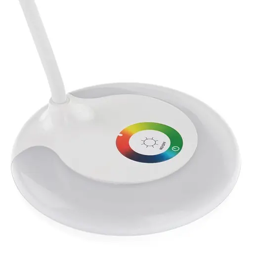 Настольная лампа Brille цветная LED RGB с USB SL-84, 5W WH - фото 6