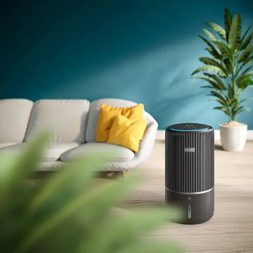 Очисник повітря Philips 2 в 1 PureProtect Water Series 3400 темно-сірий (AC3421/13) - фото 6