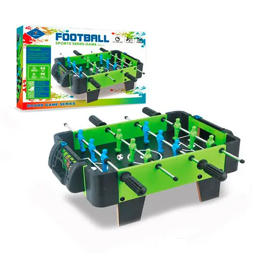 Футбол дерев'яний 2604, на ніжках, на штангах, ігрове поле 42-29,5см, м'ячики, в коробці (6903317726707) - фото 3