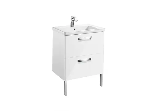 Тумба з умивальником Roca Gap 60 см A855997806 Білий - фото 3