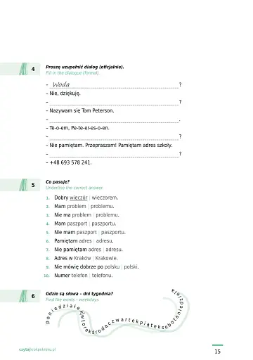 Polski, krok po kroku 1. Czytaj - фото 2