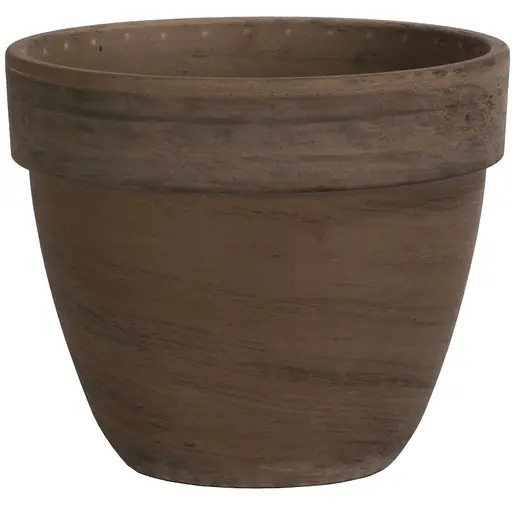 Вазон керамічний Spang Levante 30x25 см базальт (1051712) - фото 1