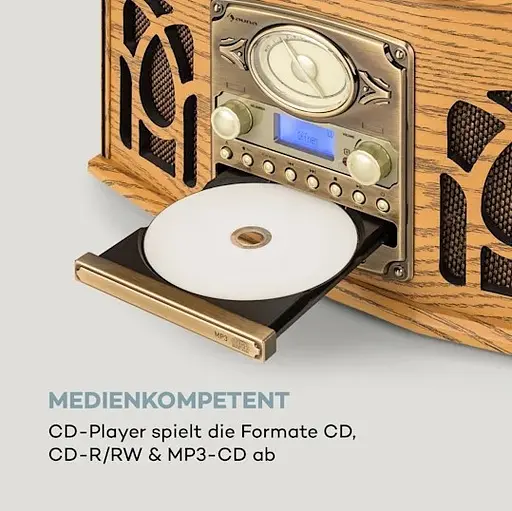 Проигрыватель винила Auna NR-620 DAB (10033711) - фото 9