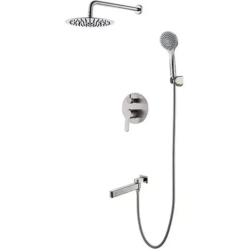 Душова система прихованого монтажу Koer KI-66016-02 KR4792, Нержавіюча сталь - фото 1