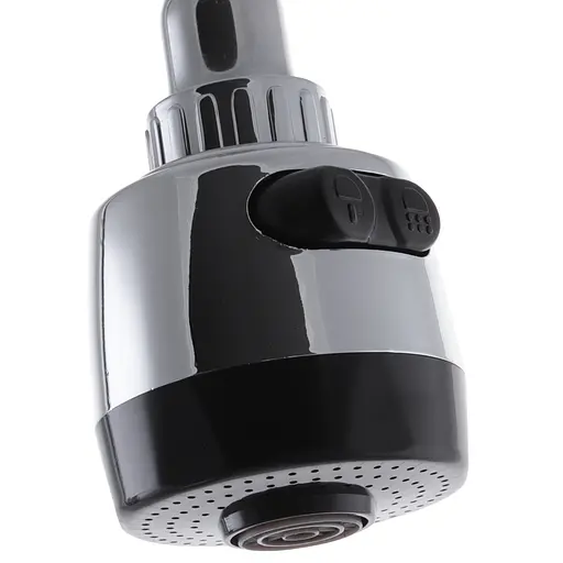 Змішувач для кухні G-Ferro Hansberg 777 з гнучким виливом GF1006 Хром - фото 4