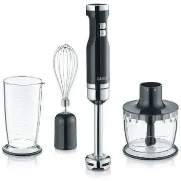 Блендер занурювальний Graef HB502EU 800 Вт чорний 4818486
