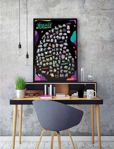 Скретч постер 1DEA.me #100 ДЕЛ Для Влюбленных LOVE edition (13014) - фото 5