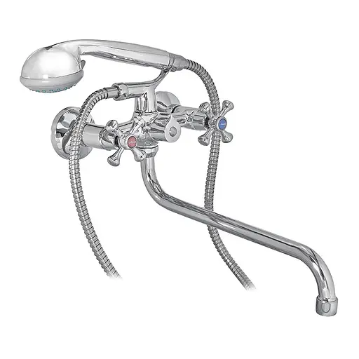 Змішувач для ванни G-Ferro 140 FE0019 Хром - фото 1