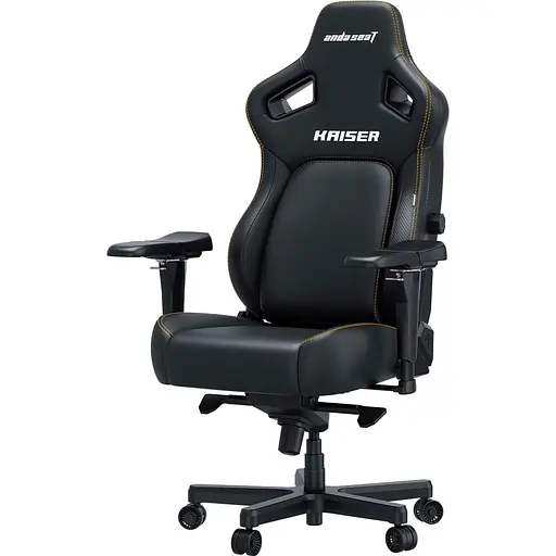 Геймерське крісло Anda Seat Kaiser 4 L Leather Elegant Black (AD12YDDC-L-20-B-PV/C) [121780] - фото 2