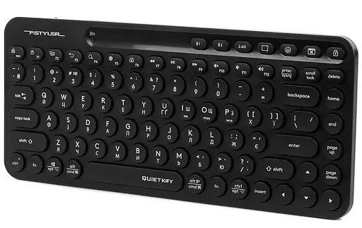Клавіатура A4Tech Fstyler FBK36С AS Black (FBK36C AS (Black)) - фото 2