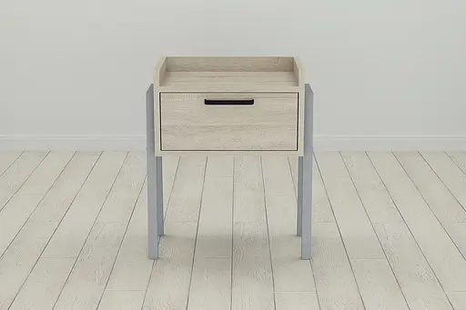 Модульна тумба Ferrum-decor Бетті 540x450x320 метал Сірий ДСП Сонома 16 мм (FRD-103000) - фото 3