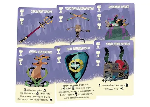 Настільна гра Geekach Games Таємні лідери. Забуті легенди (Hidden Leaders: Forgotten Legends) (укр.) (GKCH179fl) - фото 4