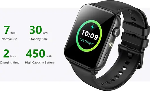 Смарт-часы Blackview R30 Max черный - фото 5