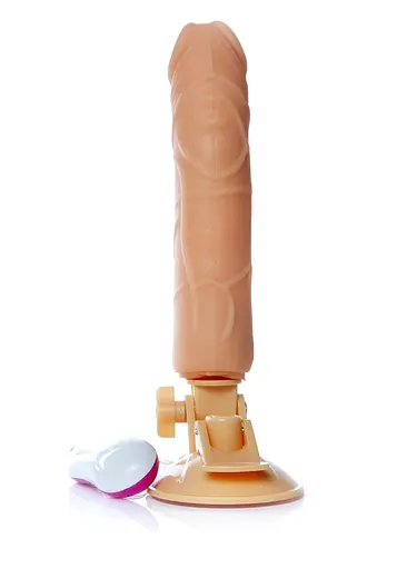 Вибратор на присоске B - Series EasyLove Boss Mr. Perfect Vibration 24.5 см телесный - фото 4