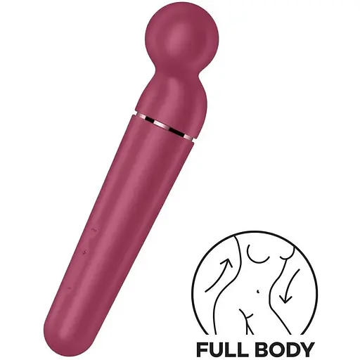 Вибромассажер Satisfyer Planet Wand-er Berry/RoseGold - фото 2