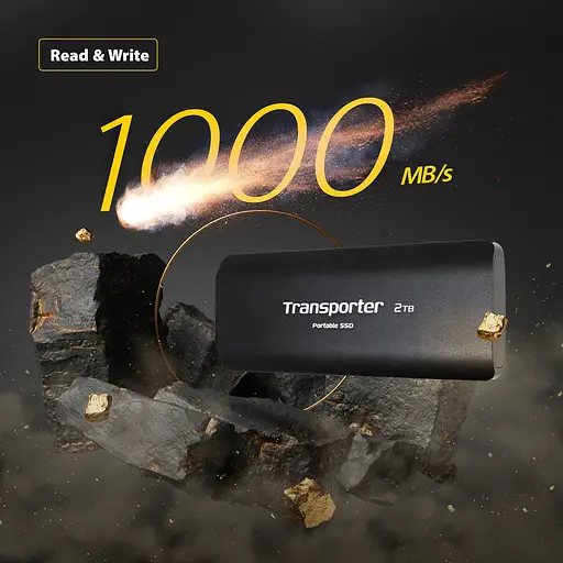 Внешний SSD накопитель Patriot Transporter 4TB (PTP4TBPEC) [141533] - фото 7