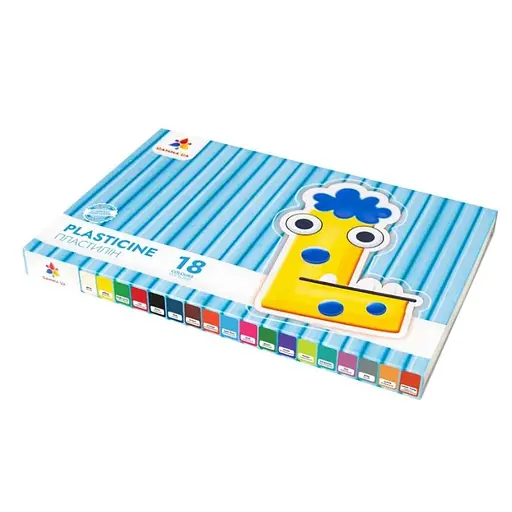 Дитячий набір пластиліну GAMMA`UA 200318, 18 кольорів - фото 2