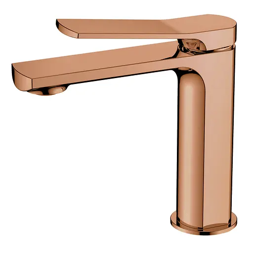 Змішувач для умивальника Volle Solo 26 мм бронза 1510.011121 Бронза - фото 1