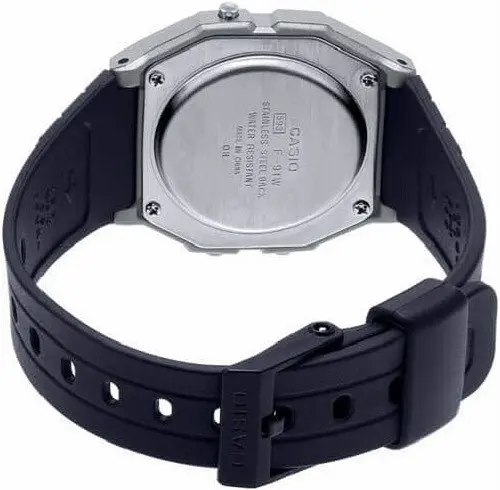 Часы Casio F-91WM-7AEF Silver - фото 2