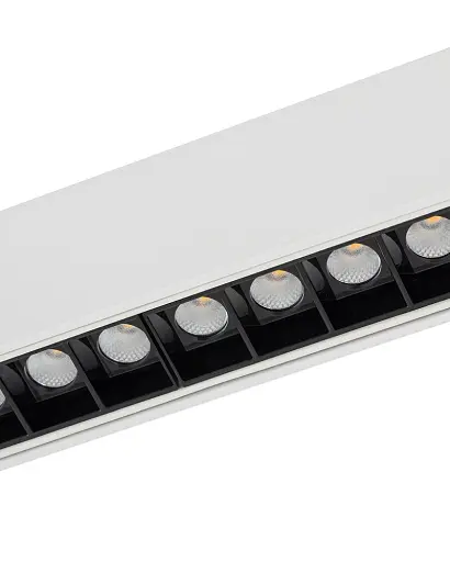 Магнитный трековый светильник Nowodvorski 11633 LVM Focus LED 1x9W 4000K 880Lm IP20 белый - фото 4