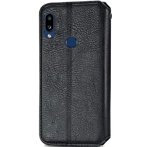 Чохол-книжка шкіряний Getman Cubic (PU) для Samsung Galaxy A10s Чорний - фото 2