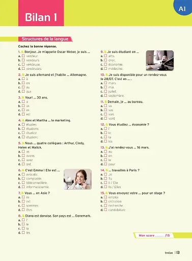 Objectif Express 1. Cahier d'activités (A1/A2) - фото 2