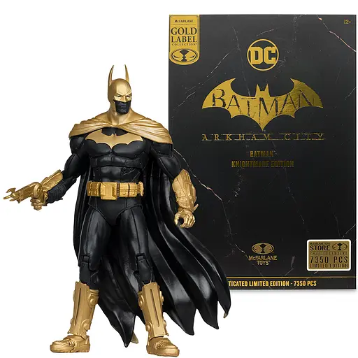 Фигурка DC Comics Batman Arkham City - Knightmare Edition - Gold Label (Бэтмен) - фото 8