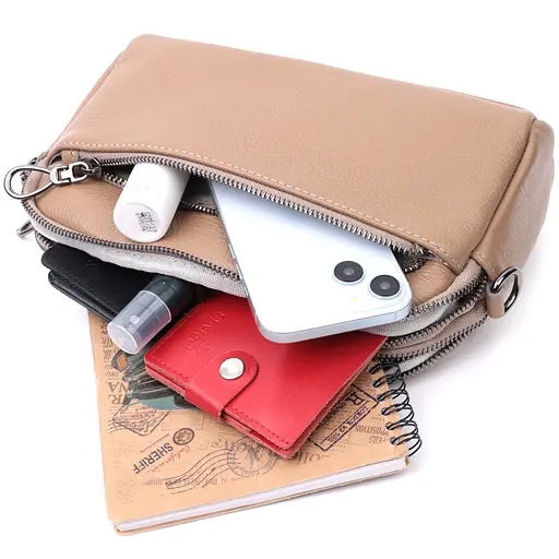 Кожаная женская сумка Vintage 25х14.5х8 см sum0026551 - фото 10