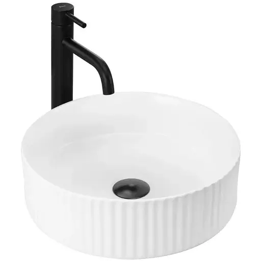 Умивальник Rea Delia white накладний REA-U0601, Білий - фото 1