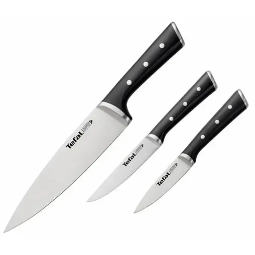 Tefal Набор ножей Ice Force 3 предмета, нержавеющая сталь, пластик